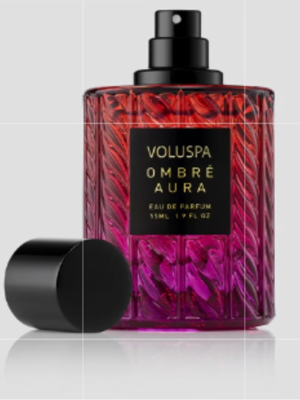 Voluspa Ombre Aura Fragrance in a Jewel Toned  Bottle